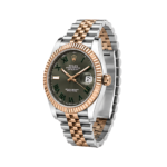 Rolex Watch | Datejust Wimbledon Dial Two Tone Rose Gold - Image 3