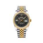 Rolex Watch | Datejust Wimbledon Dial Two Tone Silver Gold
