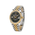 Rolex Watch | Datejust Wimbledon Dial Two Tone Silver Gold - Image 3