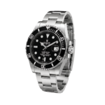 Rolex Watch | Submariner Date Black Dial Silver - Image 2