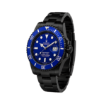 Rolex Watch | Submariner Date Blue Dial Blue Bezel Black - Image 3
