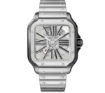 Cartier Santos de Diamond Silver Watch – Silver & Diamond - Image 2