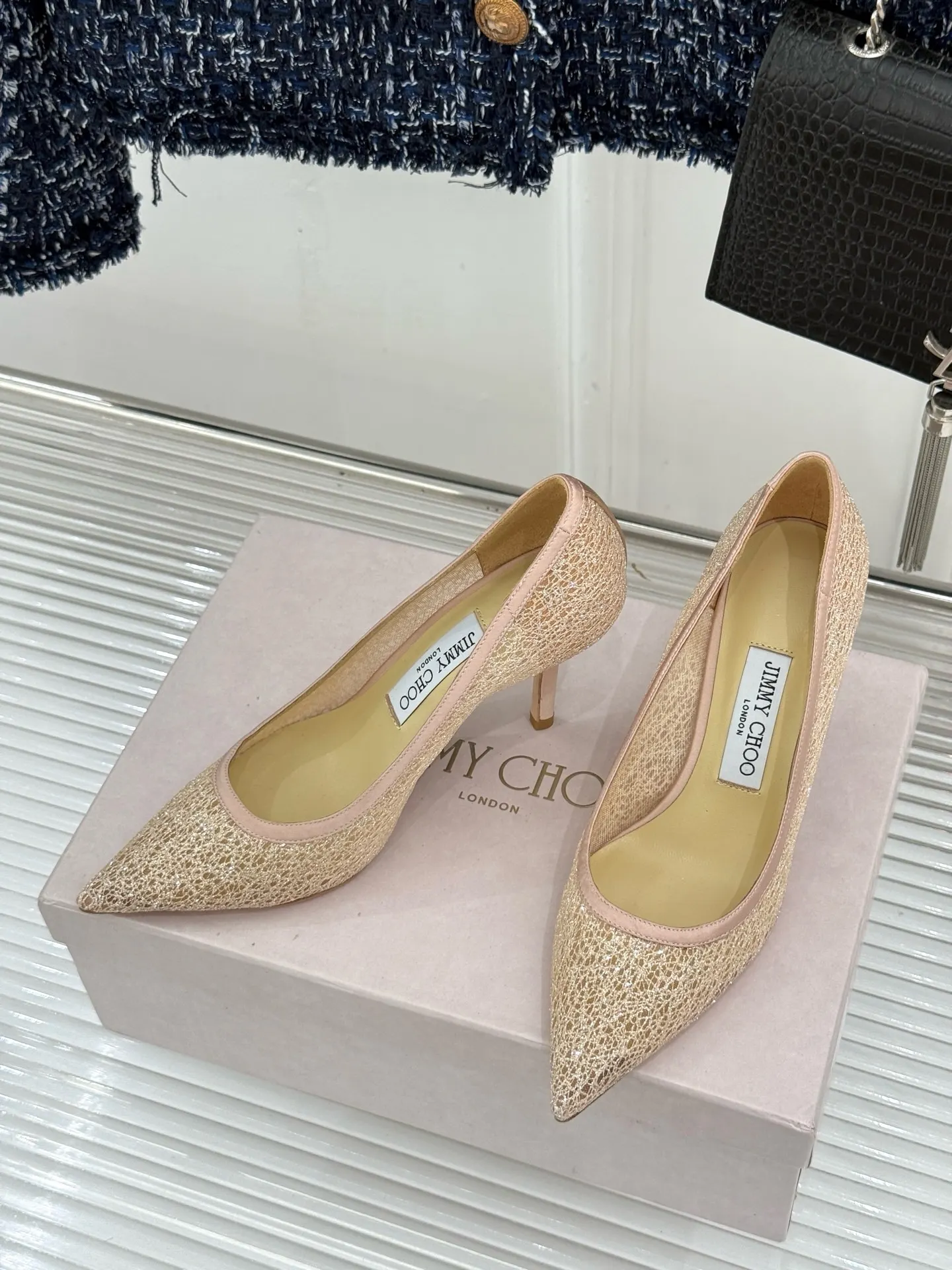 a03a2b2a9d1ac0dd4c86f343cf534c35-2 Jimmy Choo shoes 8.5cm - color 1 - size 39 - Image 1