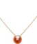 AMULETTE GOLD CARNELIAN ONYX NECKLACE