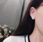 BUTTERFLY ALL DIAMOND EARRINGS