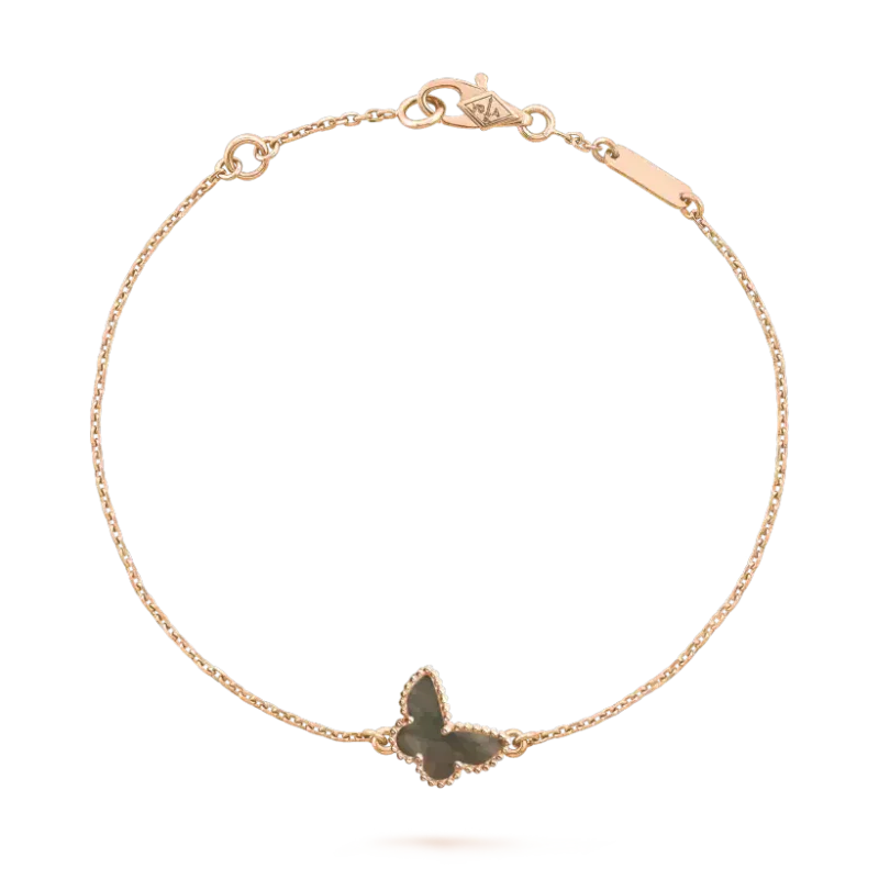 BUTTERFLY DARK MOP BUTTERFLY BRACELET