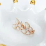 BUTTERFLY MOP DIAMOND EARRINGS