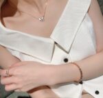 BUTTERFLY MOP DIAMOND NECKLACE