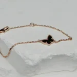 BUTTERFLY ONYX BUTTERFLY BRACELET