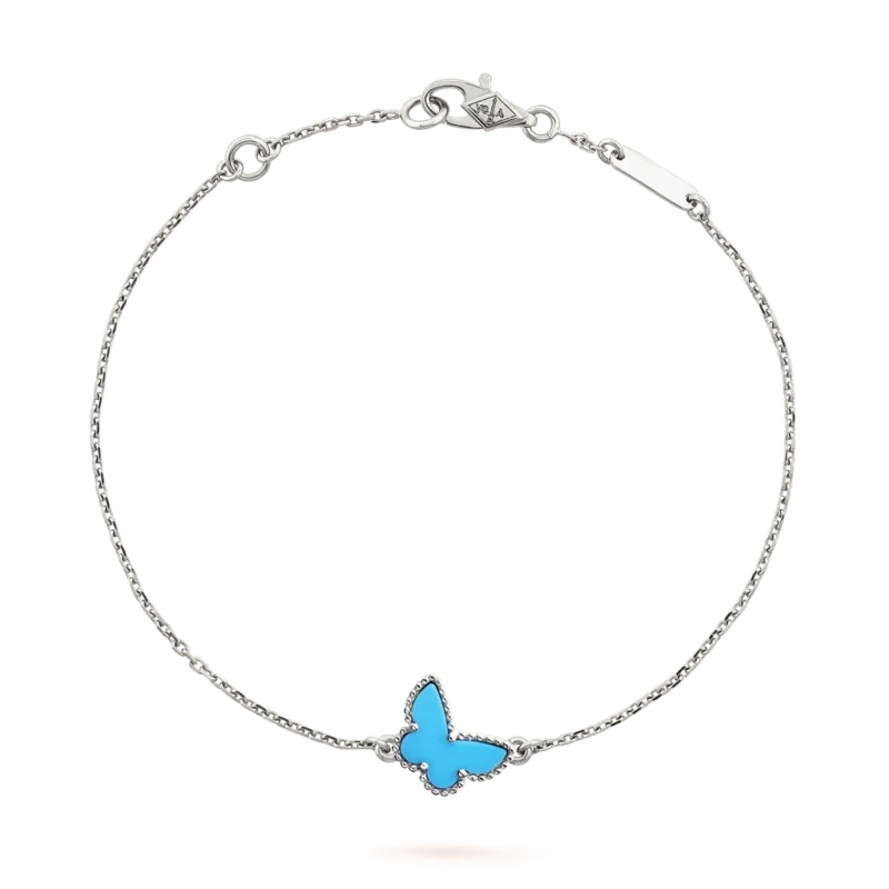 BUTTERFLY TURQUOISE BUTTERFLY BRACELET SILVER