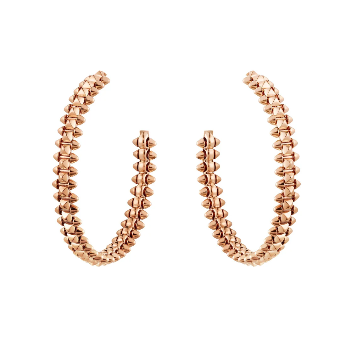 CLASH LARGE HOOP EARRINGS CLASH LARGE HOOP EARRINGS