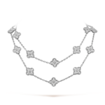 CLOVER 20 MOTIFS DIAMOND SILVER