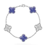CLOVER 5 MOTIF BLUE VEINS BRACELET COLLECTION