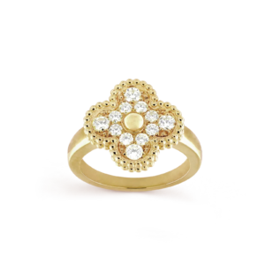 CLOVER DIAMOND RING