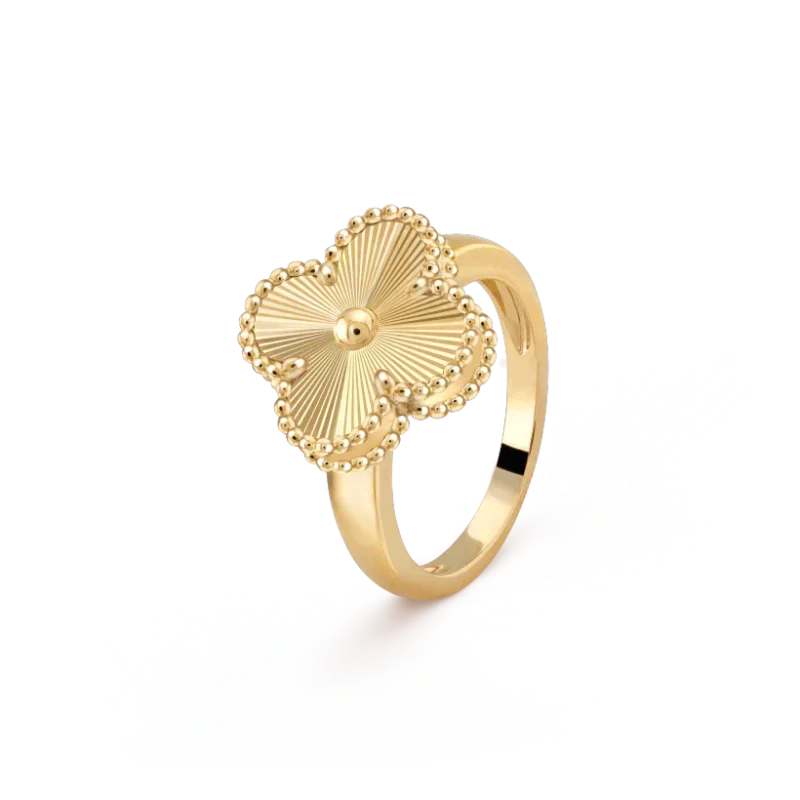CLOVER GOLD RING
