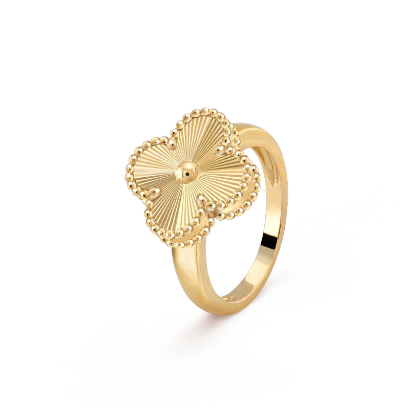 CLOVER GOLD RING CLOVER GOLD RING