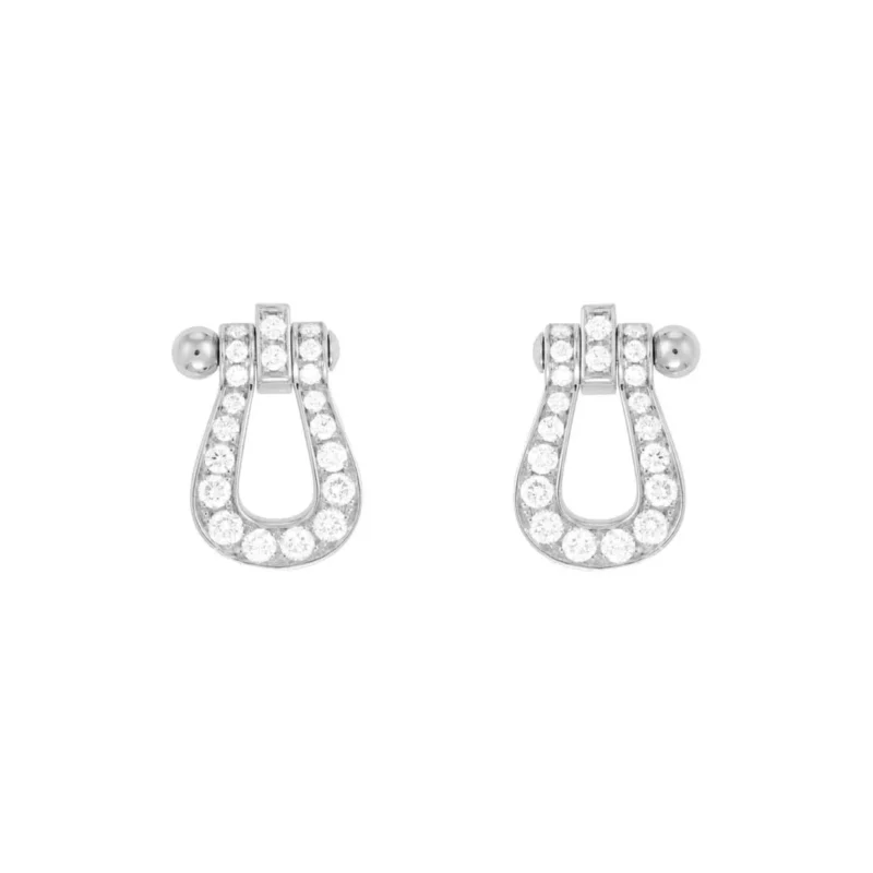 FORCE 10 FULL DIAMOND STUD EARRINGS MINI MODEL