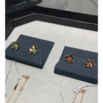 FRIVOLE FLOWER PINK EARRINGS