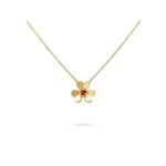 FRIVOLE GOLD FLOWER NECKLACE