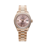 Rolex Datejust Rose Gold Diamond Watch