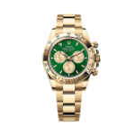 Rolex Yellow Gold Green Dial Watch - Image 2