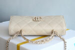 CHANEL 25S KELLY 18 CM IN BEIGE LAMBSKIN - Image 4