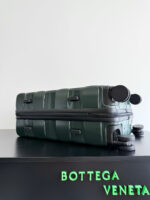 BV 25 Odyssey Cabin Suitcase Seaweed Polycarbonate & Intreccio Pattern - Image 7