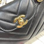 CHANEL 26S MINI KELLY BAG 19 IN BLACK CALFSKIN - Image 17