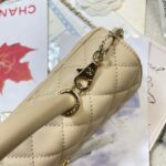 CHANEL 26S COCO HANDLE BAG 32 IN BEIGE CAVIAR CALFSKIN - Image 4