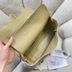 CHANEL 26S CLASSIC FLAP 33 IN BEIGE SUEDE - Image 7