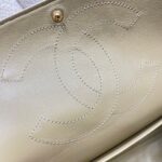CHANEL 26S CLASSIC FLAP 33 IN BEIGE SUEDE - Image 8