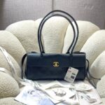 CHANEL 26S BAGUETTE BAG 31 IN BLACK CAVIAR CALFSKIN