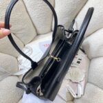 CHANEL 26S BAGUETTE BAG 31 IN BLACK CAVIAR CALFSKIN - Image 15