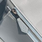 HERMES 25S MEDIUM BIRKIN 25 IN CLOUD BLUE CALFSKIN SILVER HARDWARE - Image 15
