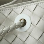BOTTEGA VENETA 25S LARGE ANDIAMO 42 IN IVORY CALFSKIN GOLD HARDWARE - Image 18