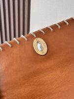 CHANEL 25S FLAP BAG 34 IN BROWN CALFSKIN WITH GOLD HARDWARE - Image 15