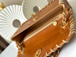 CHANEL 25S FLAP BAG 34 IN BROWN CALFSKIN WITH GOLD HARDWARE - Image 7