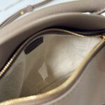 LOEWE 25S PUZZLE EDGE BAG 18 IN WALNUT BROWN CALFSKIN GOLD HARDWARE - Image 6