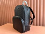 MEDIUM GG BACKPACK 40 IN DARK GREY AND BLACK CALFSKIN - Image 11