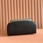 EMBOSSED BACKPACK 40 IN BEIGE AND DARK BROWN CALFSKIN - Image 13