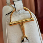GUCCI 26S SHOULDER BAG 38 IN WHITE CALFSKIN - Image 14