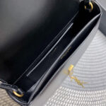 VOLTAIRE IN BOX 21 IN BLACK CALFSKIN GOLD LOGO - Image 3