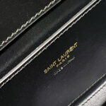 VOLTAIRE IN BOX 21 IN BLACK CALFSKIN GOLD LOGO - Image 14