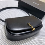 VOLTAIRE IN BOX 21 IN BLACK CALFSKIN GOLD LOGO - Image 15