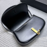 VOLTAIRE IN BOX 21 IN BLACK CALFSKIN GOLD LOGO - Image 13