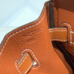 HM BIRKIN 30CM IN VEAU BARENIA SWIFT CALFSKIN ERCU TOILE CANVAS - Image 5