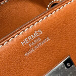 HM BIRKIN 30CM IN VEAU BARENIA SWIFT CALFSKIN ERCU TOILE CANVAS - Image 7