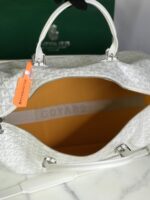 BOSTON 50 BAG IN WHITE GOYARDINE CANVAS AND CALFSKIN TRIM - Image 15