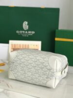 GOYA 26S BOEING 25MM IN CREAM WHITE GOYARDINE CANVAS AND CALFSKIN - Image 6