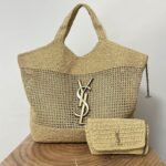 RAFFIA ICARE 55 BEIGE BROWN STRAW - Image 10